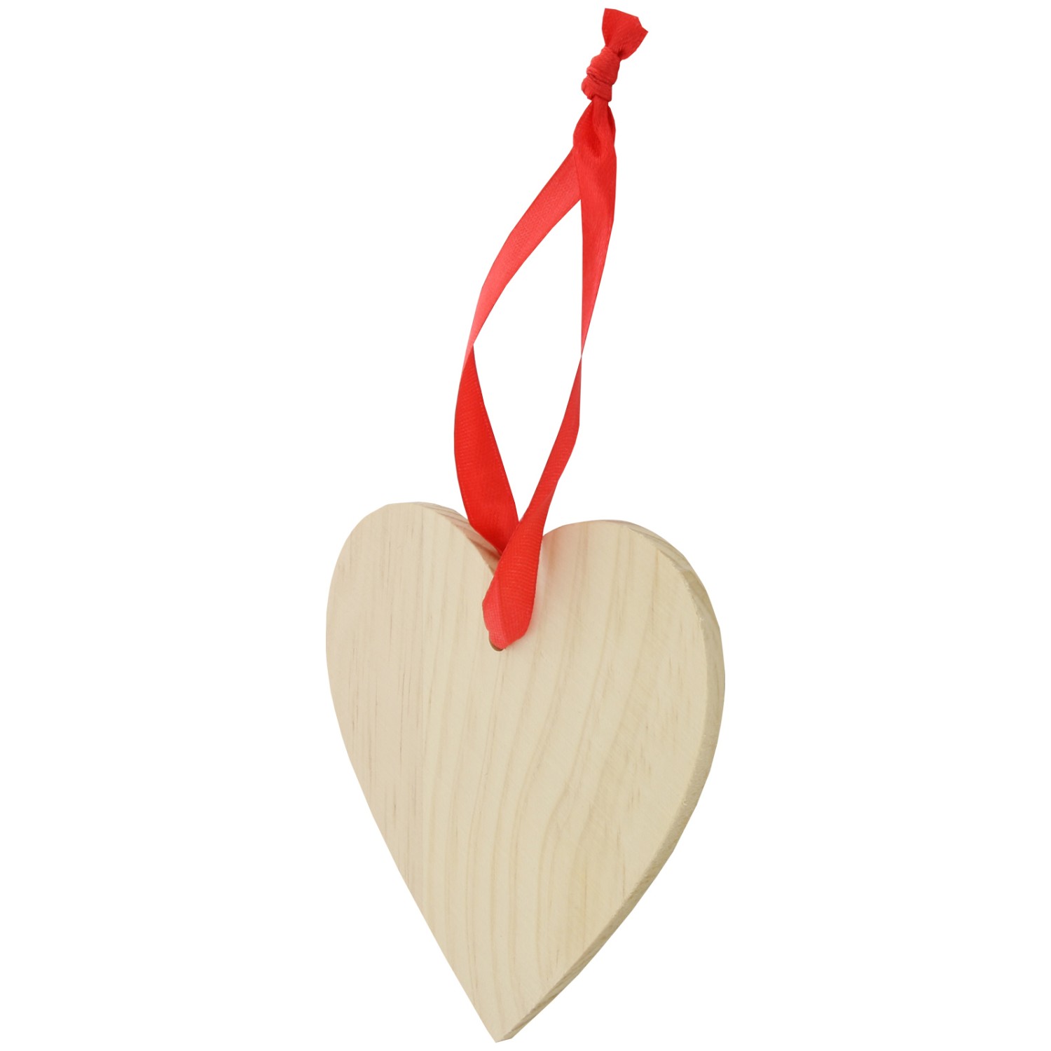 1. Foto Herz aus Holz mit Band als Anhänger für Geschenke mit Gravur Namen